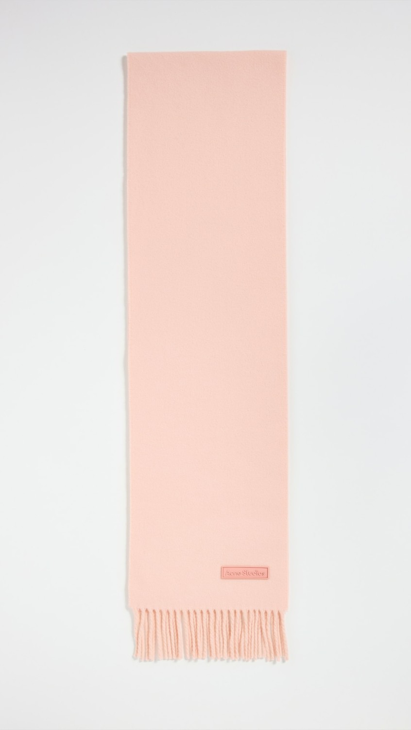 Vesta Skinny Scarf  |  Scarves & Wraps Accessories Peach Pink