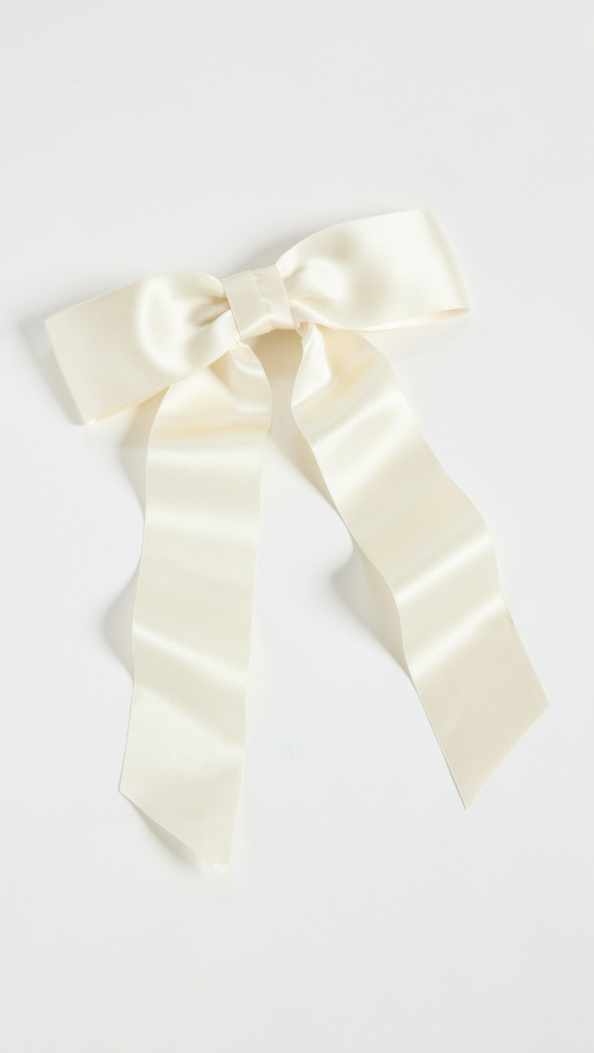 Virginia Bow Barrette  |  Hair Accessories Accessories Cream