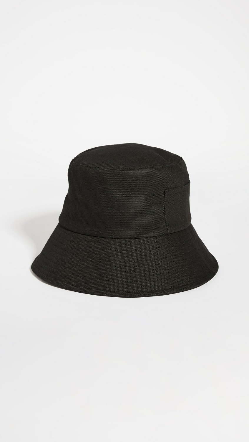 Wave Bucket Hat  |  Hats Accessories Black