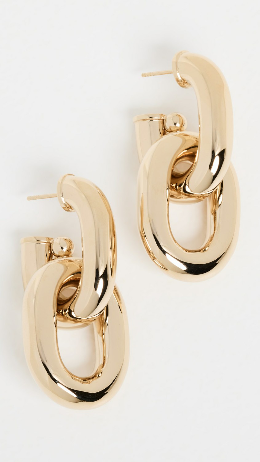 Xl Link Hoops  |  Earrings Earrings Earrings