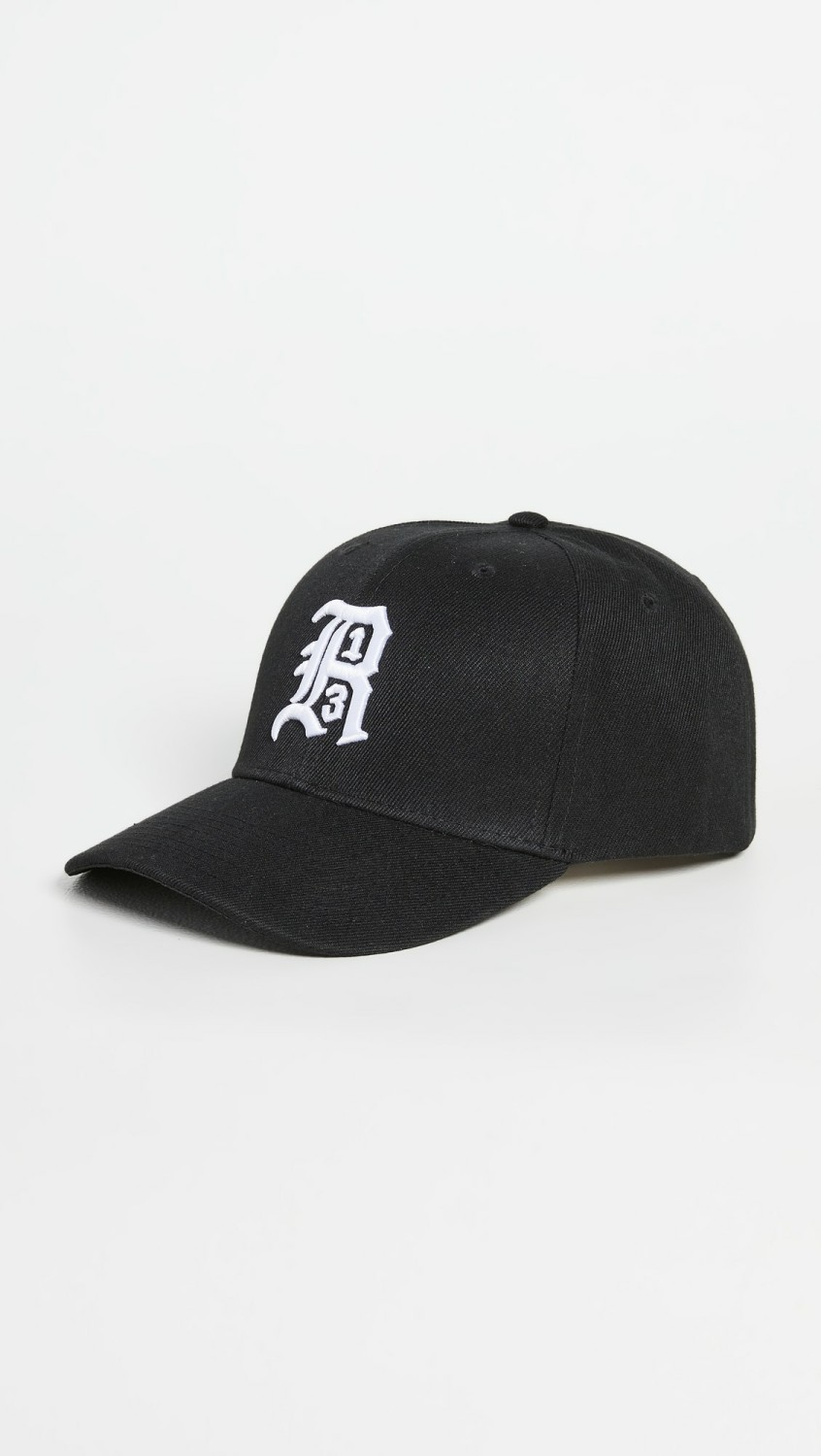 Baseball Cap  |  Hats Accessories Black/White