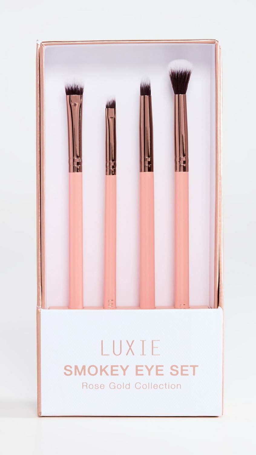 Smokey Eye Brush Set  |  Tools & Brushes Beauty Rose Gold