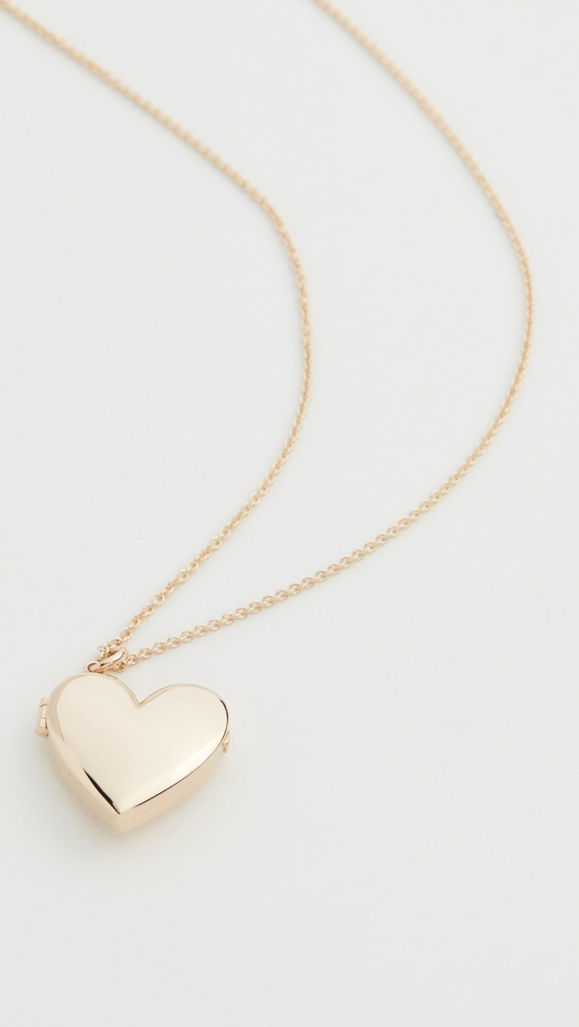 14K Gold Heart Locket Necklace  |  Necklaces Jewelry Necklaces