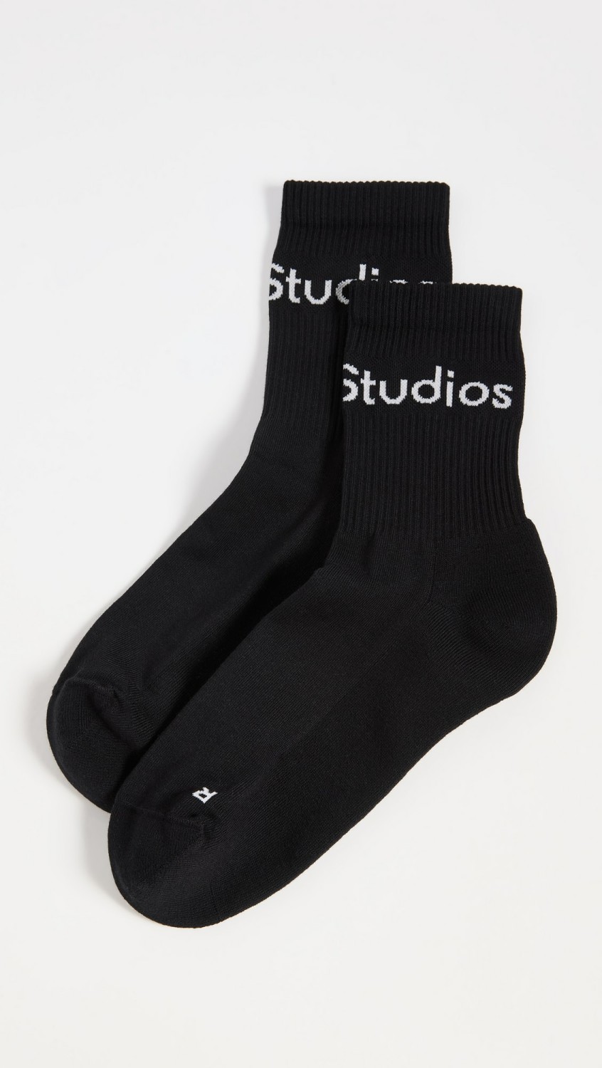 Logo Socks  |  Socks & Tights Accessories Black & Ivory