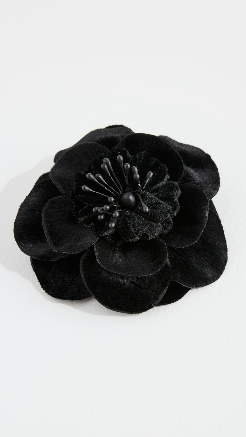 Poppy Barrette  |  Hair Accessories Accessories Black